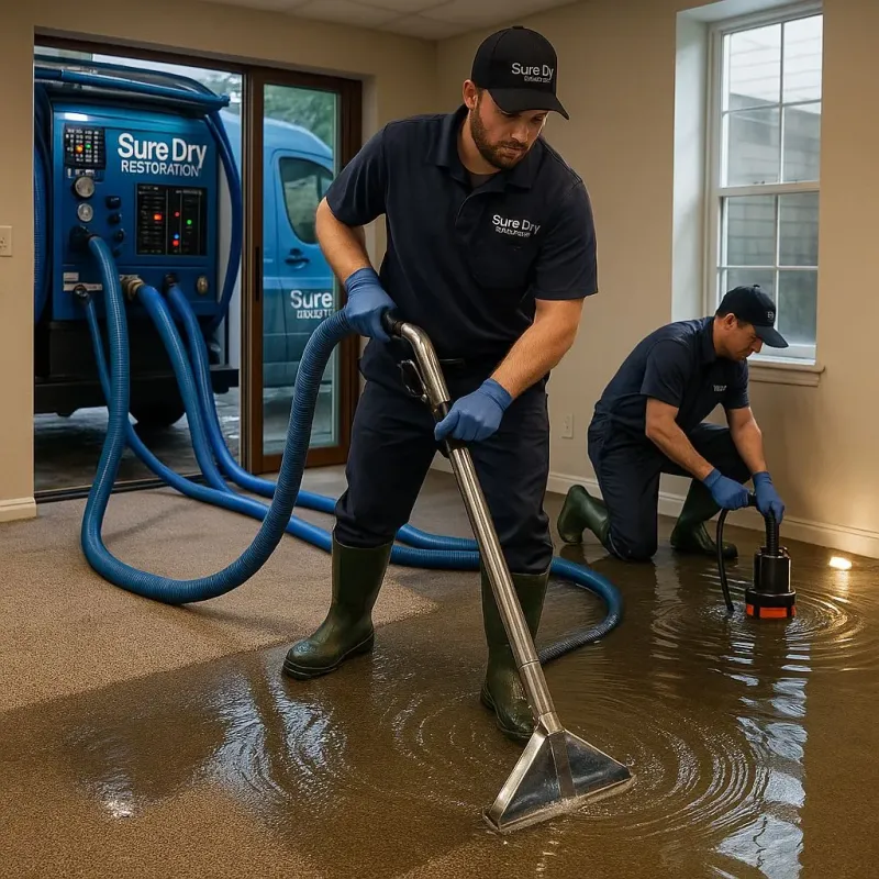 Water Extraction and Removal process in Fairview, OR